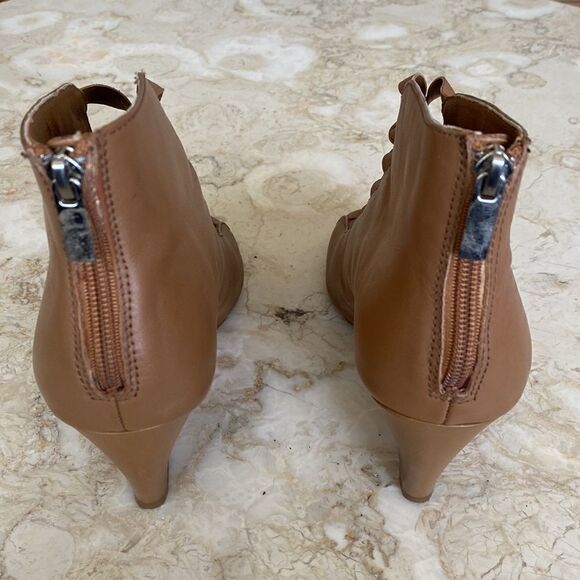 Kelsi Dagger Innis Wedge Leather Boots Booties - Picture 10 of 14